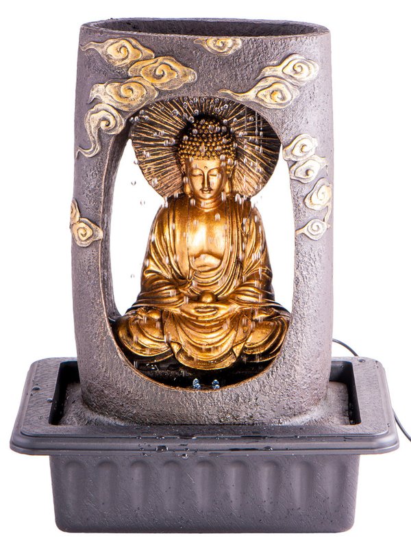 Zimmerbrunnen Buddha groß